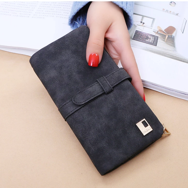 Long wallet with two compartments for women | Bowlift