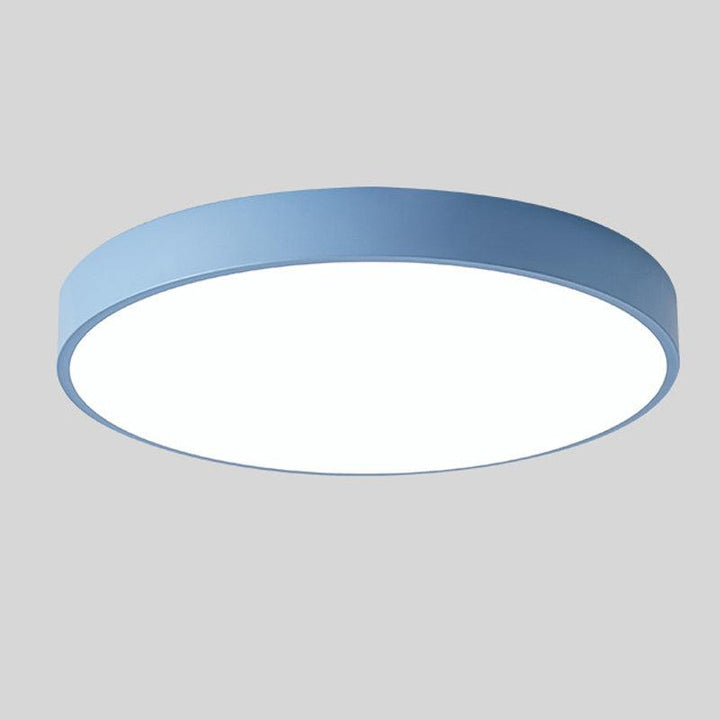 BowLift | Nordic Wooden Circular Ceiling Light Fixture for Macaroon Style Home Decor & Ambient Lighting