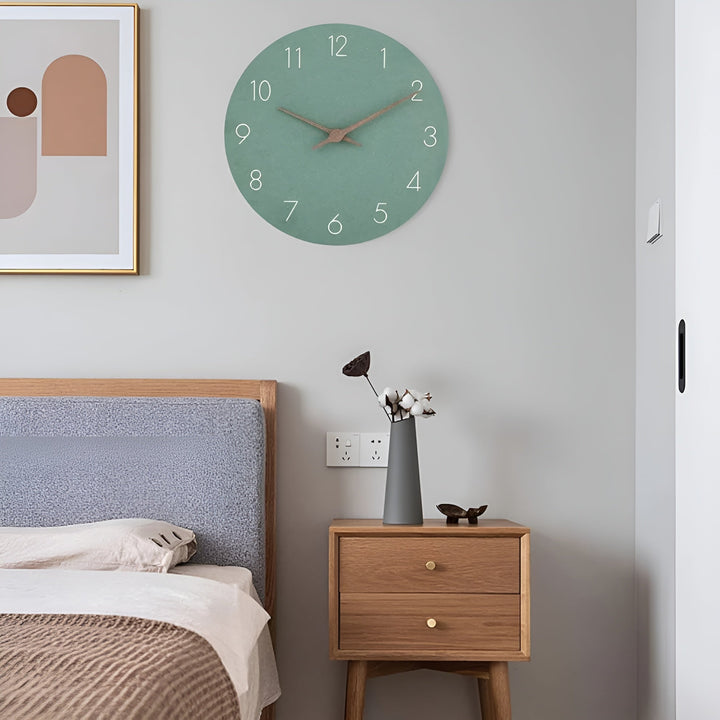 Wooden wall clock – Minimalist design for modern living | Bowlift