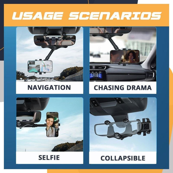 BowLift | Rotatable and extendable car phone holder