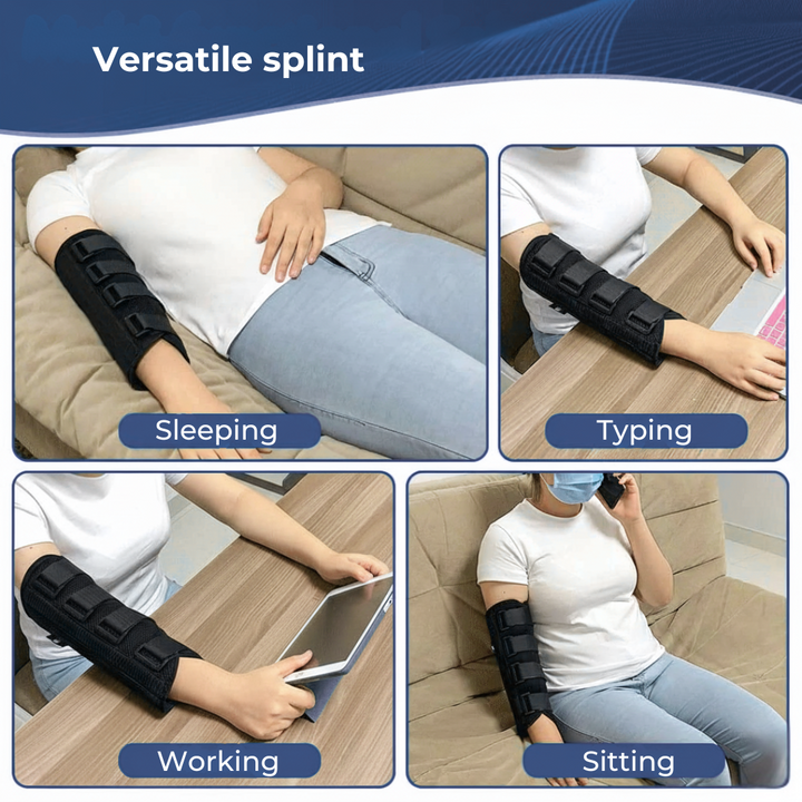 Prevents Ulnar Nerve Pain – Breathable Soft Immobiliser – Sleep Comfort – Faster Recovery Support Bowlift