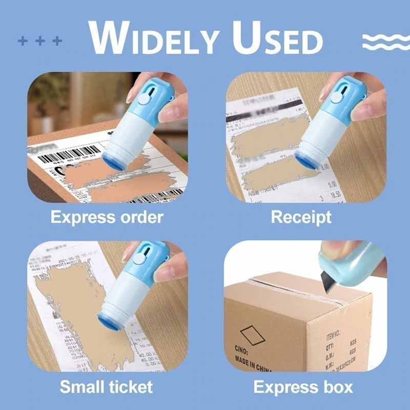 BowLift | Thermal paper correction fluid with unpacking knife