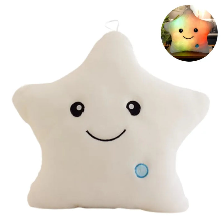 BowLift | Bright LED Star Cuddly Pillow for Kids