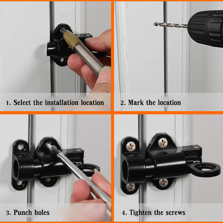 Aluminum alloy automatic window spring locking system Bowlift