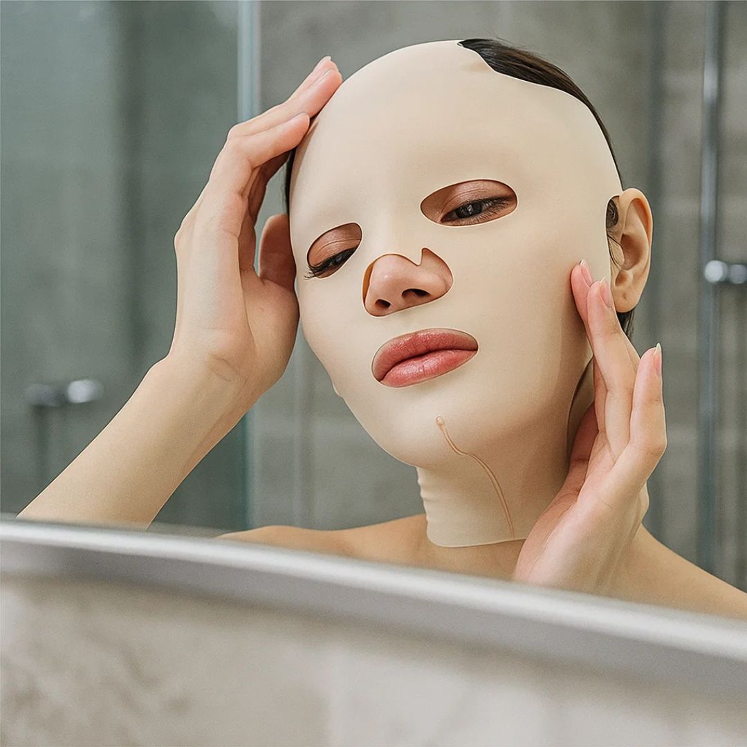 FirmLift | Anti‑Wrinkle Face Lift Mask – Reusable Compression – Soft Ergonomic Fit – Overnight Firming & Tightening for Mature Skin Bowlift