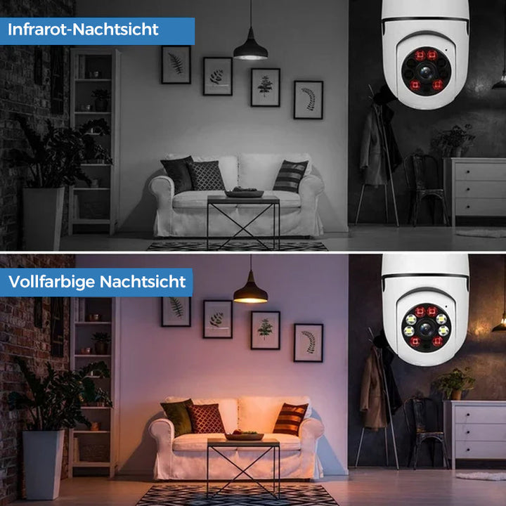 BowLift | Wireless WiFi Surveillance Camera with Bulb