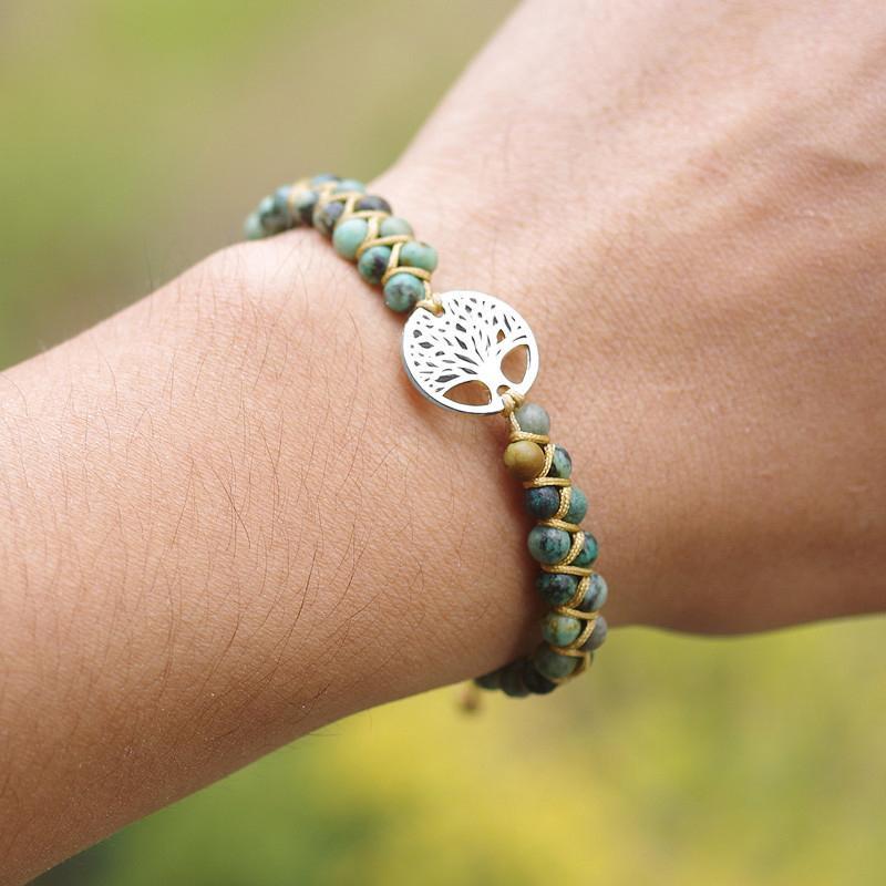 Handmade Bracelet Tree of Life Braided | Bowlift