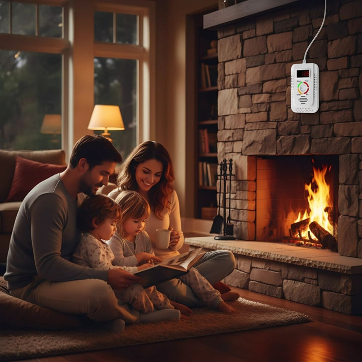Digital Display – 85dB Loud Alarm – Home Safety Device – Early Warning Protection for Family Bowlift