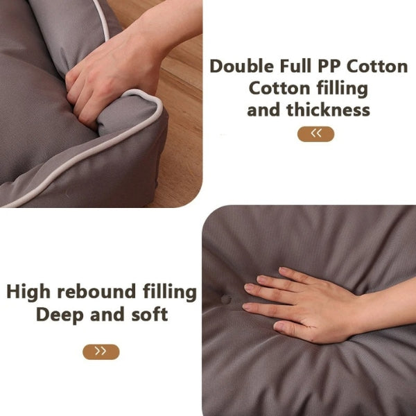 BowLift | Orthopedic Memory Foam Dog Sofa Bed - Ideal for Arthritis, Large Dogs & Removable Covers