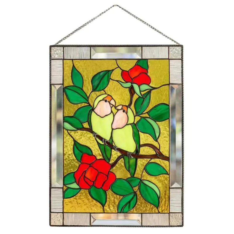 BowLift | Rectangular Bird Pendant Window Decoration
