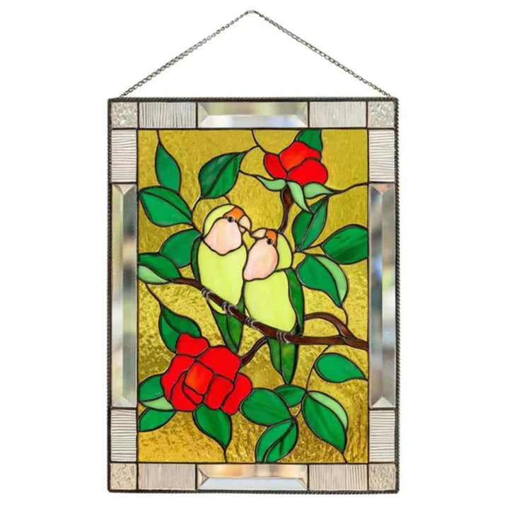 BowLift | Rectangular Bird Pendant Window Decoration