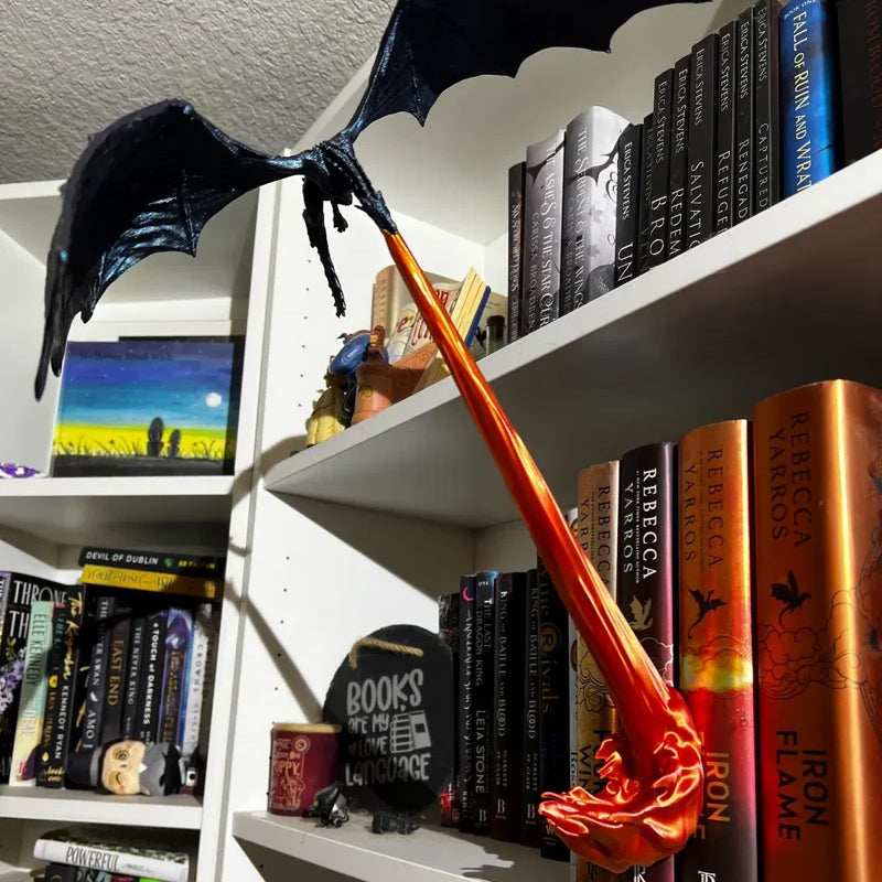 Dragon Flame Book Niche | Bowlift