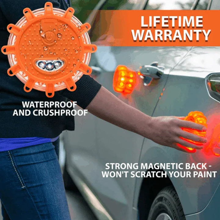 BowLift | Led Road Flares Flashing Warning Light