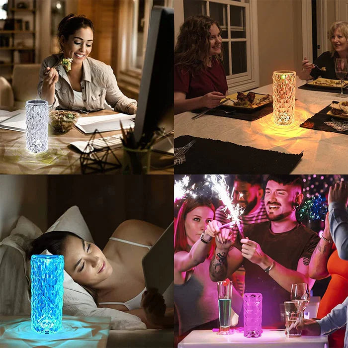 BowLift | Crystal LED Lamp - LumiCrystal