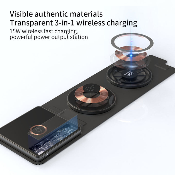 BowLift | Magnetic Foldable Invisible Power Wireless Charger