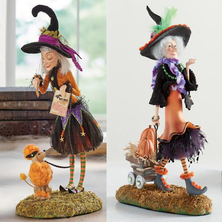 Halloween Witch Resin Ornament | Bowlift