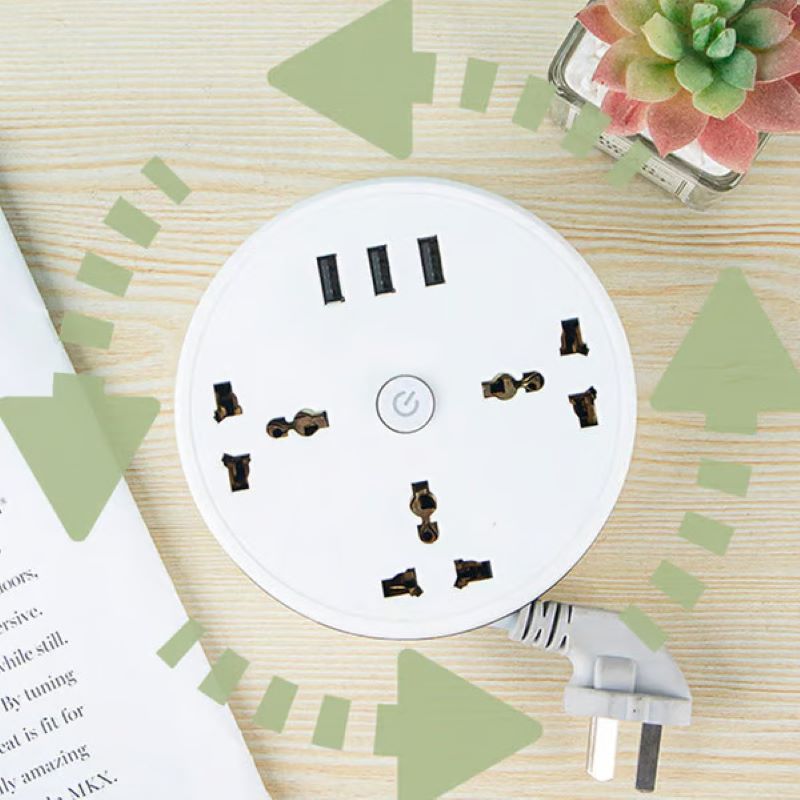 BowLift | Universal storage round power strip