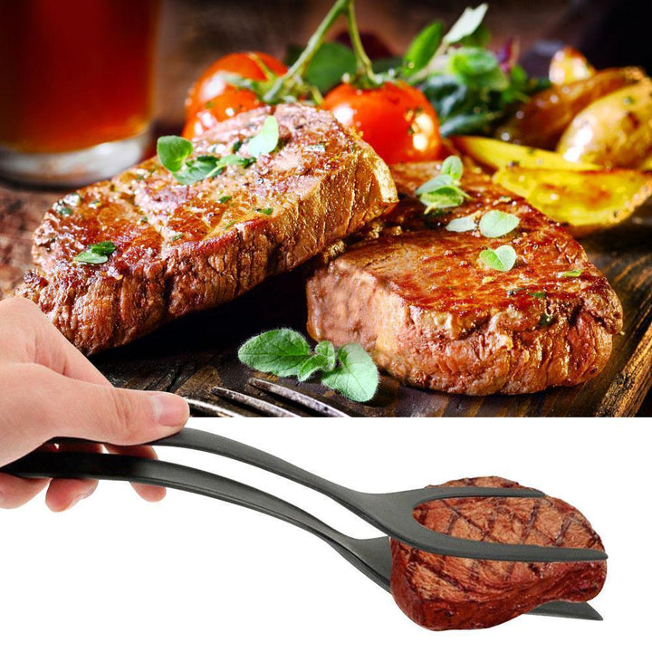 BowLift | 2-in-1 Tongs Handle and Elasticity Spatula