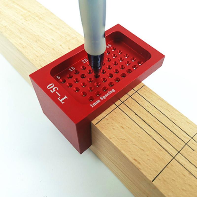 BowLift | 50-hole positioning T-shape ruler
