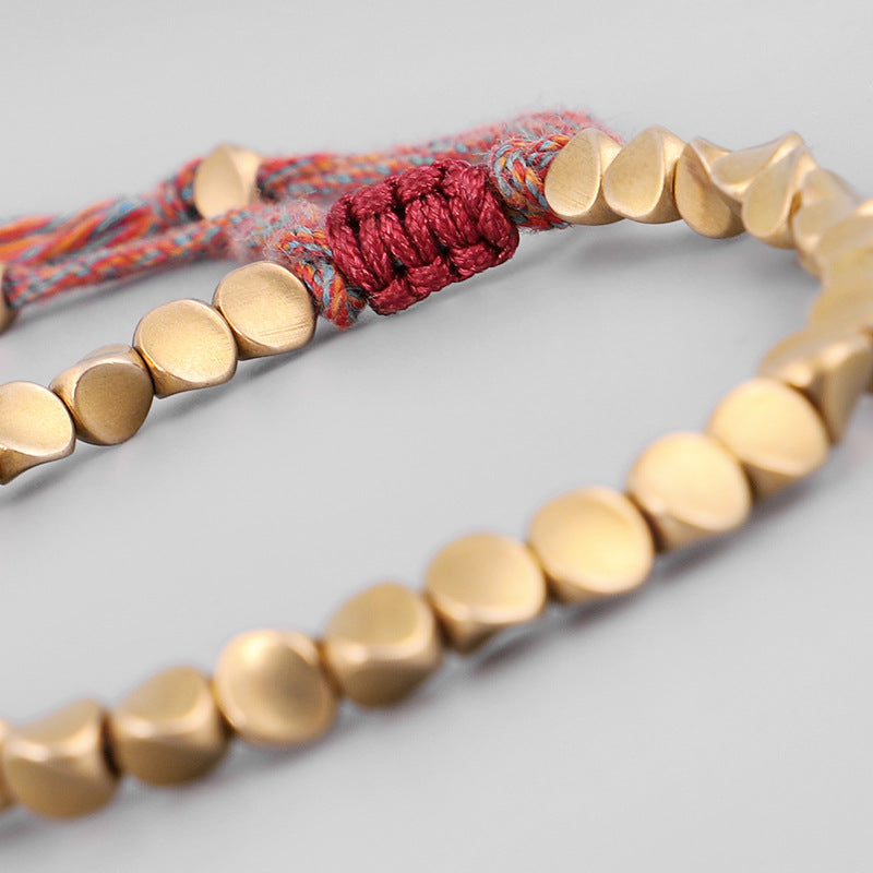 BowLift | Shaped Copper Bead Bracelet