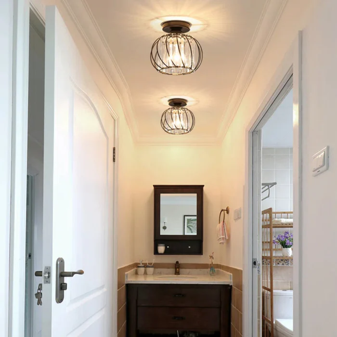 BowLift | Modern Glass Ceiling Lamp