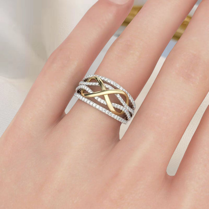 BowLift | Mother & Daughter Forever Connected Together Ring