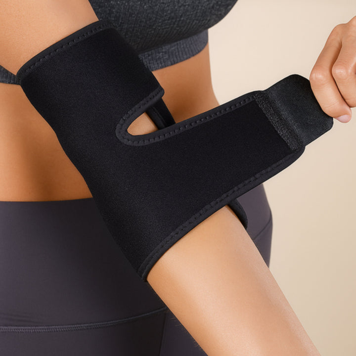 Adjustable Compression – Breathable Neoprene Strap – For Tennis Elbow & Daily Activities Bowlift