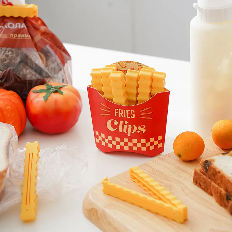 BowLift | Funny magnetic French fries food closure clip