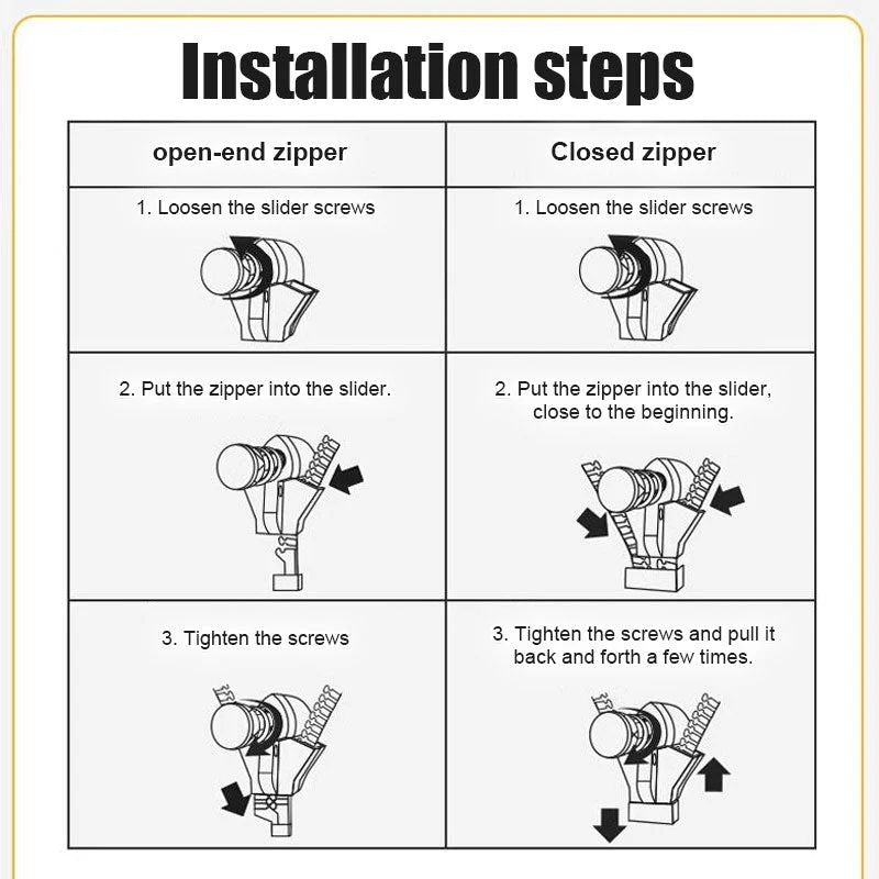 BowLift | Removable zipper puller (pack of 6)