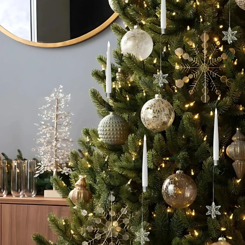 BowLift | Christmas Tree Lights with Flickering LED Candles