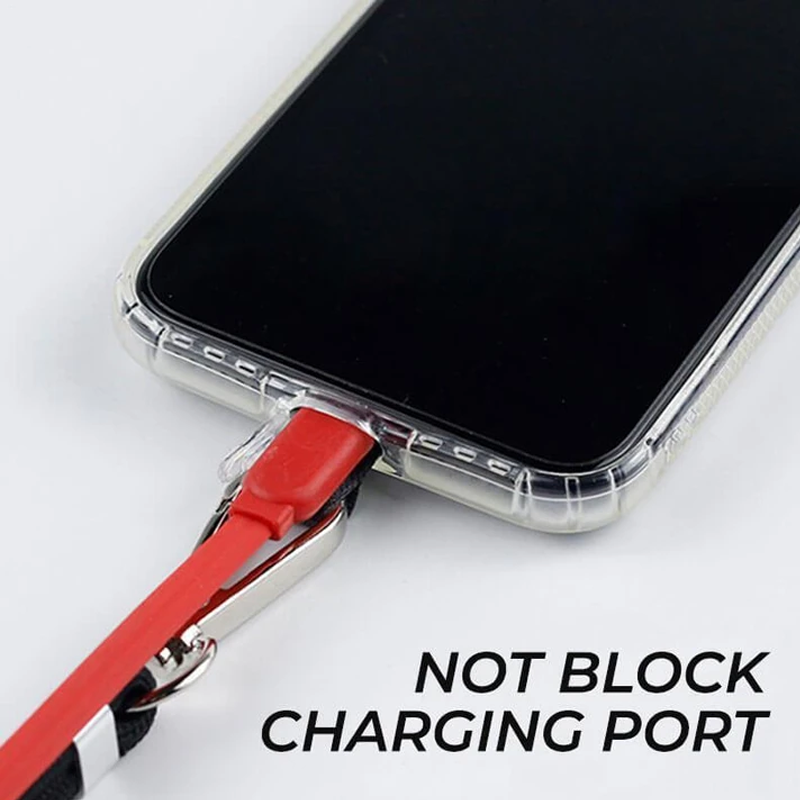 BowLift | Universal Crossbody Nylon Patch Phone Lanyards