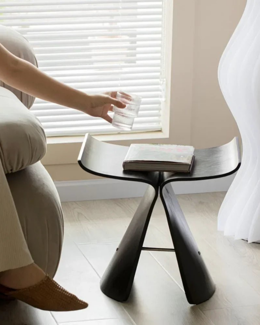 BowLift | Vintage Butterfly Side Table