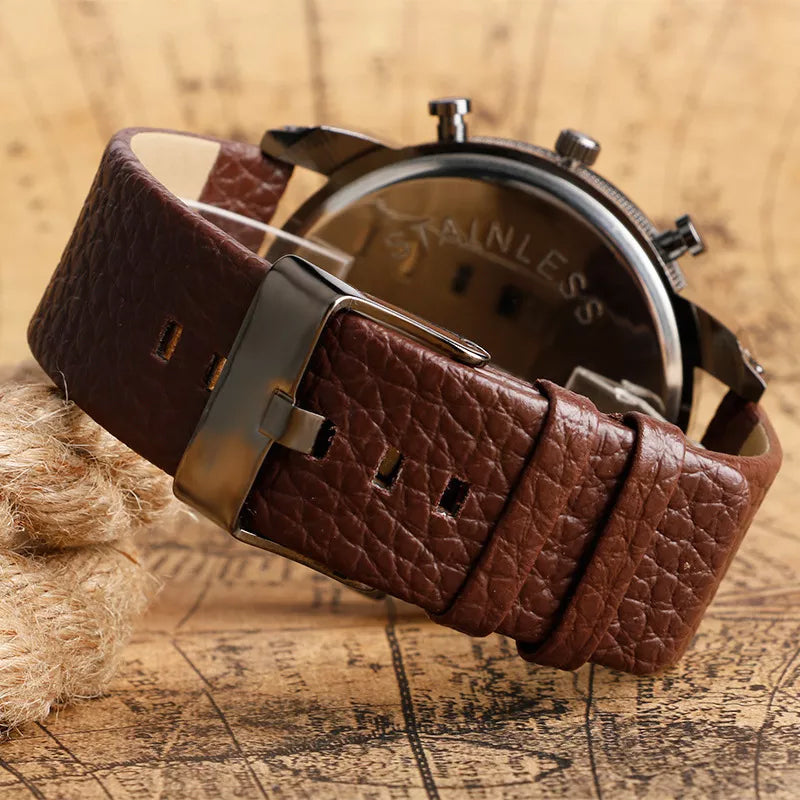 BowLift | Men's Fashion Large Dial Style Steel Band Watch