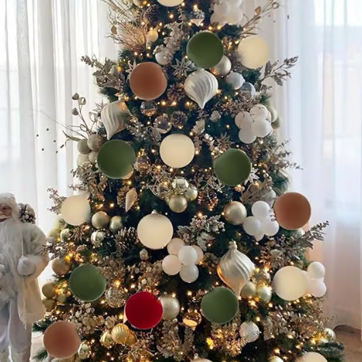 BowLift | Velvet Christmas Ornaments. 12 pcs
