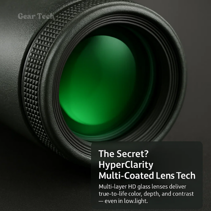 BowLift | Compact  Ultra-Zoom Monocular | HD Lens, Lightweight & Perfect for Hiking, Birdwatching, and Sports Events