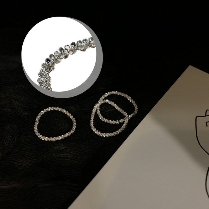 BowLift | Simple thin glitter ring