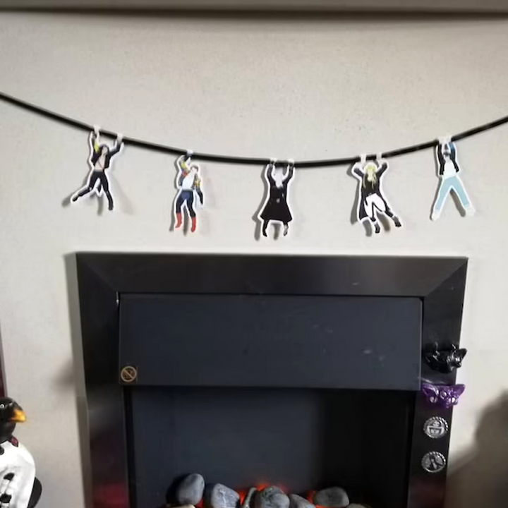 BowLift | Halloween Santa Carla Vampire Garland Horror Decoration
