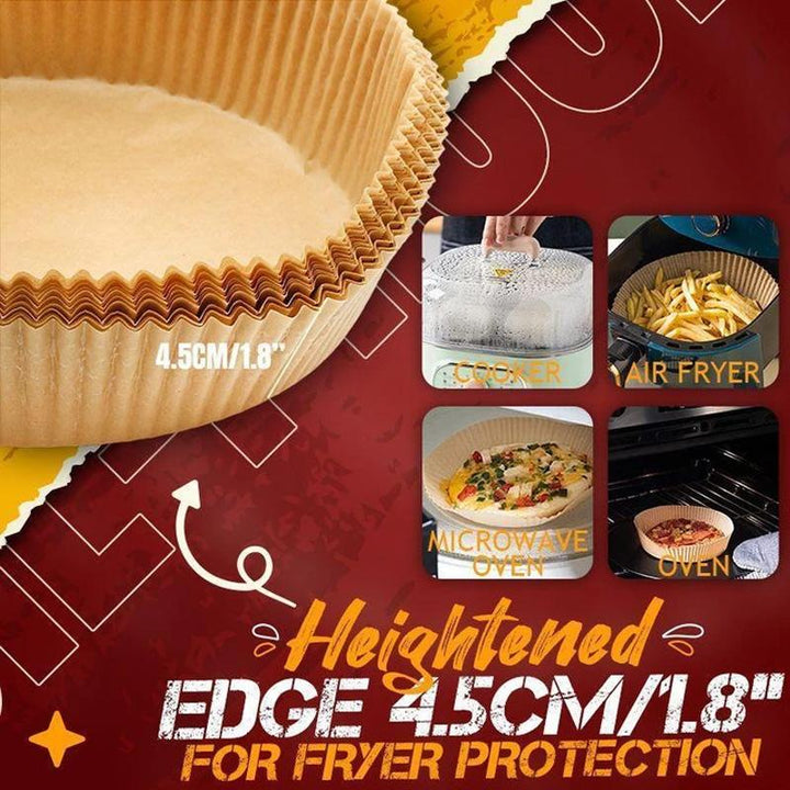 BowLift | Air Fryer Disposable Paper Liners (50 pieces)