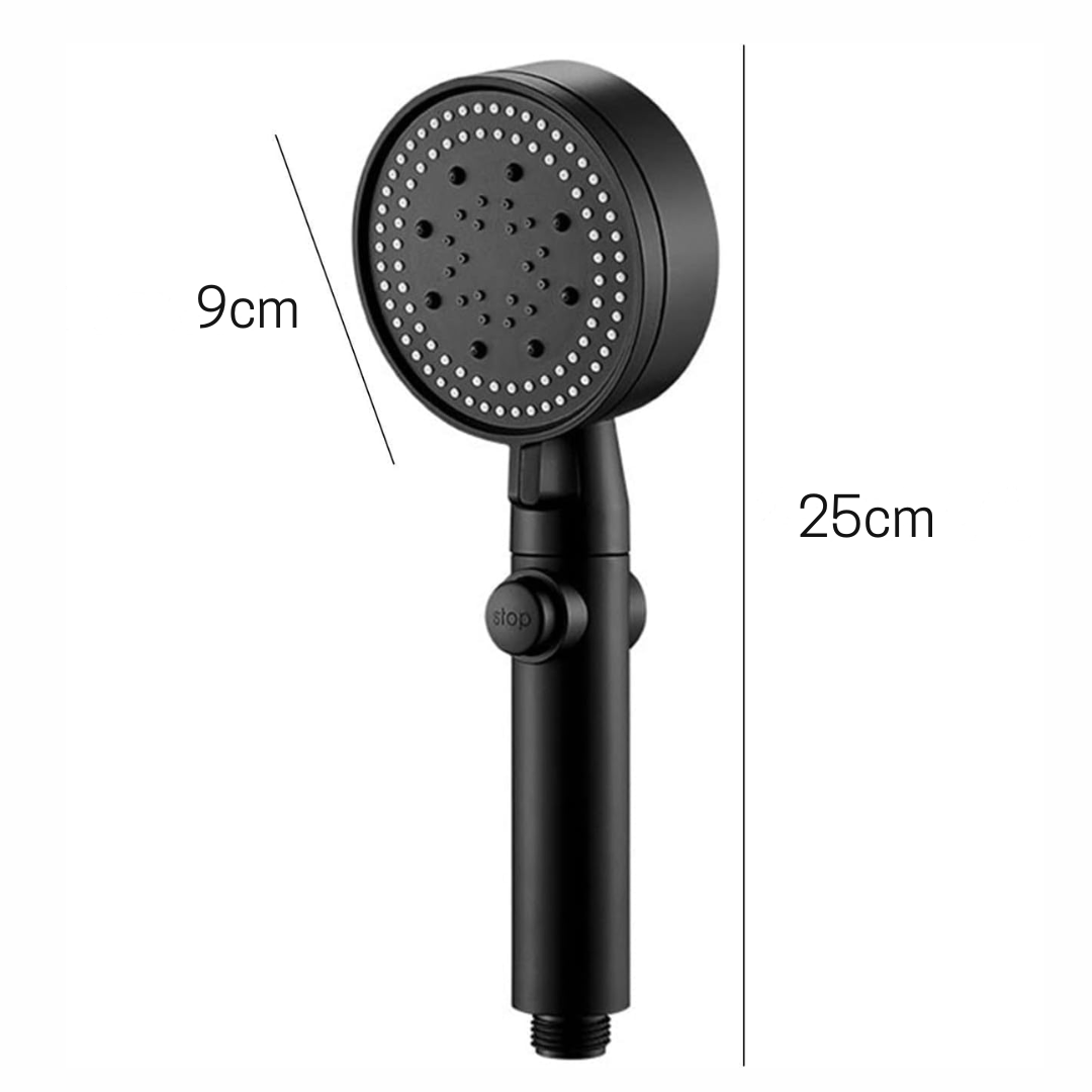 BowLift | HydroFlow Spa Showerhead Water-Saving Adjustable Features