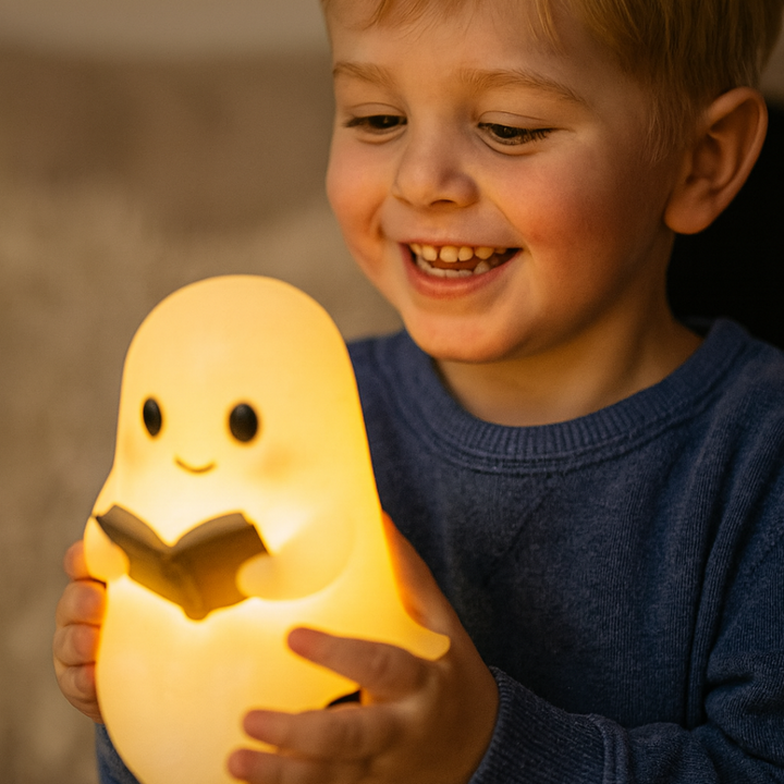 NachtGeest Lamp – Handmade Decorative Night Lamp with Warm Light | Bowlift
