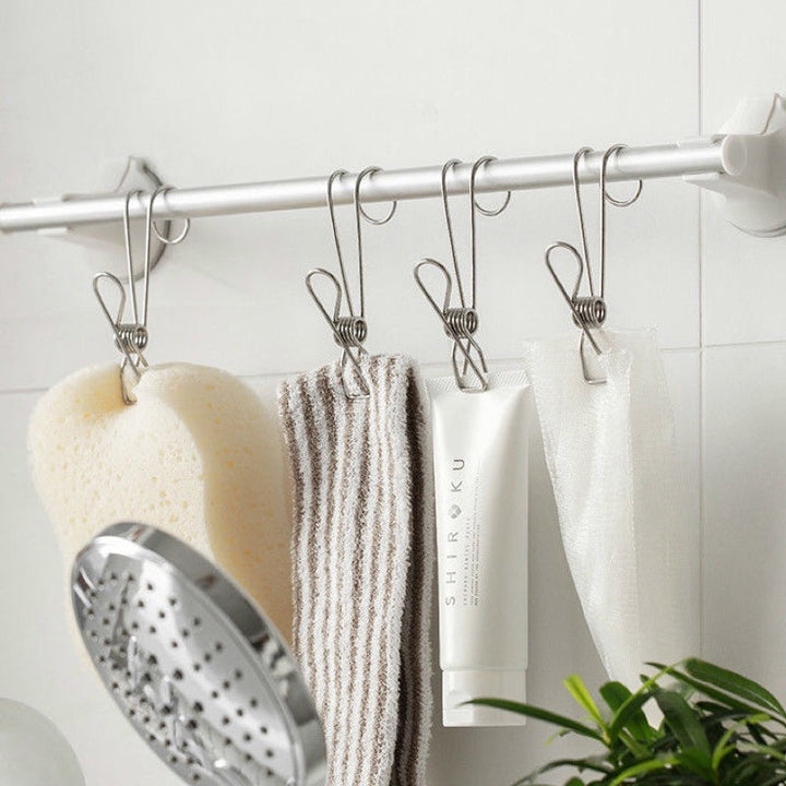Stainless Steel Laundry Clips Hook Clip Bowlift
