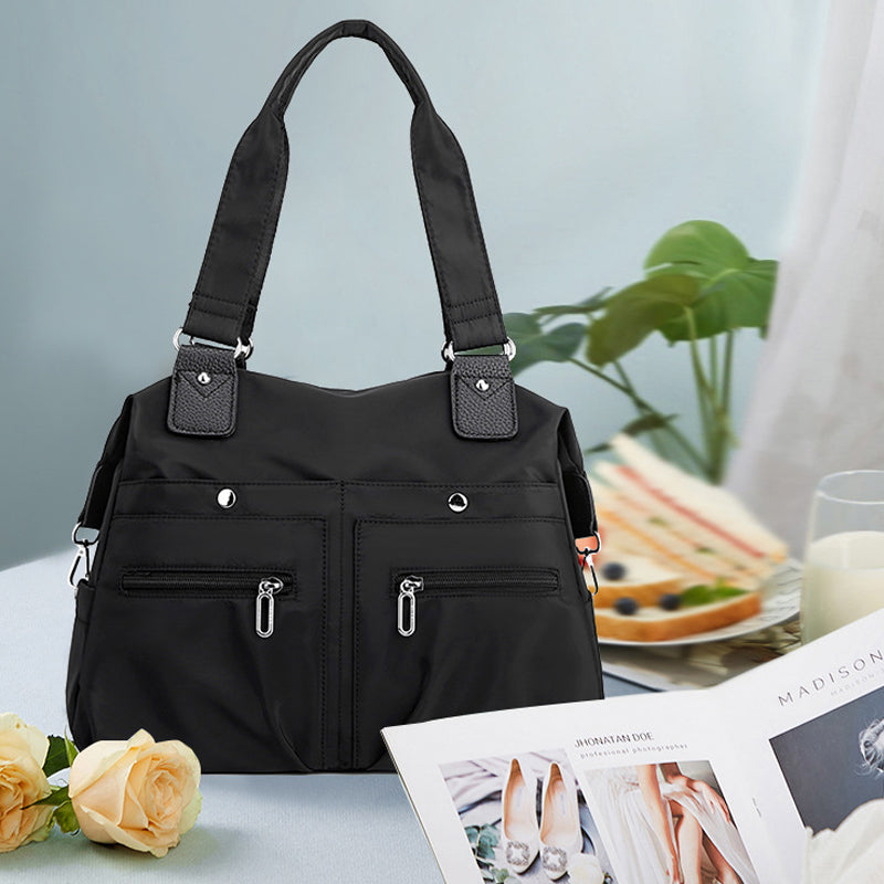 Waterproof Simple Nylon Handbag | Bowlift