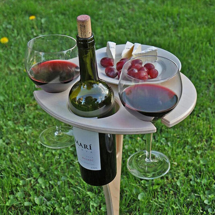 BowLift | Outdoor portable DIY folding table for wine