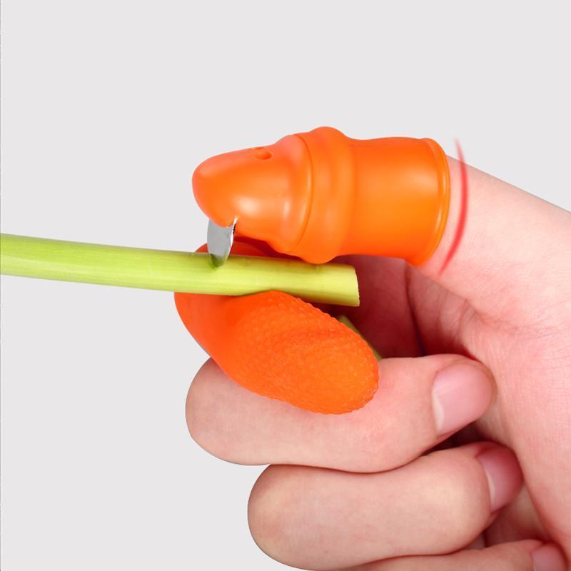 Gardening Thumb Knife Finger Gloves | Bowlift