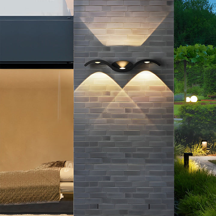 BowLift | Wall Light Modern Outdoor LED Up Down Lamp