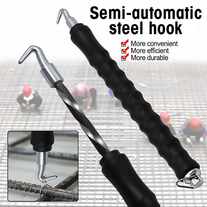 BowLift | Semi-automatic Straight Pull Steel Hook
