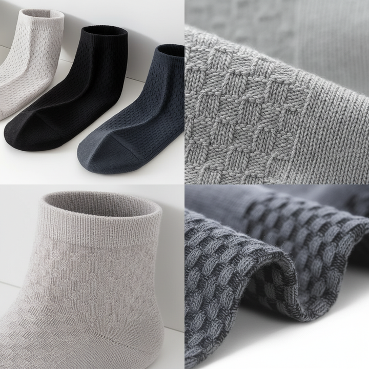 Cut Socks – Moisture-Wicking – Soft Elastic Fibre – Sweat-Free All-Day Comfort – Durable Odour Control Bowlift