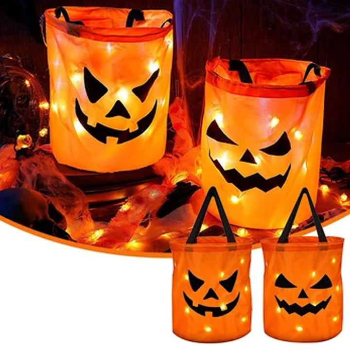 BowLift | Personalized glowing pumpkin bag