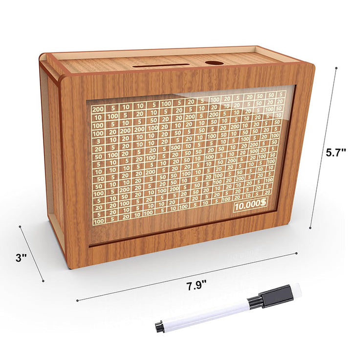 BowLift | Wooden change piggy bank