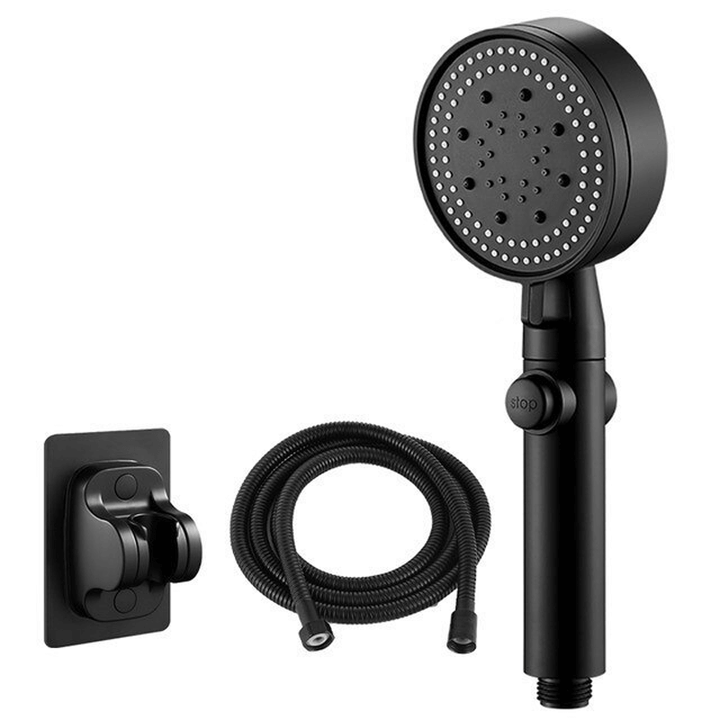 FlowControl Showerhead with 5 settings and push button | Bowlift